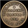 Image 2 : 1863 Civil War Fish Token UNCIRCULATED