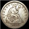 Image 1 : 1858 Seated Liberty Quarter LIGHTLY CIRCULATED