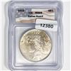 Image 1 : 1922 Silver Peace Dollar ICG-MS65