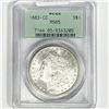 Image 1 : 1883-CC Morgan Silver Dollar PCGS-MS65
