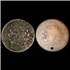 Image 2 : (2) Half Cents NICELY CIRCULATED