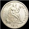 Image 1 : 1875-CC Seated Liberty Half Dime LIGHTLY
