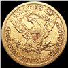 Image 2 : 1899 $5 Gold Half Eagle ABOUT UNCIRCULATED