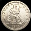 Image 1 : 1845 Seated Liberty Quarter LIGHTLY CIRCULATED