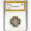 Image 1 : 1924-S Standing Liberty Quarter PGA-MS65 FH