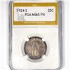Image 1 : 1924-S Standing Liberty Quarter PGA-MS65 FH