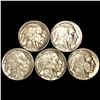 Image 1 : (5) Buffalo Nickels UNCIRCULATED