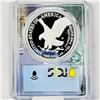 Image 2 : 2022-W American Silver Eagle PCGS-PR70 DCAM 1st Day of Issue