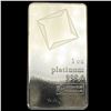Image 2 : Valcambi 1oz Platinum Bar UNCIRCULATED