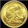 Image 1 : 2020 Colorado Gold .10oz Coin UNCIRCULATED
