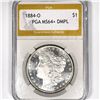 Image 1 : 1884-O Morgan Silver Dollar PGA-MS64+ DMPL