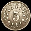 Image 2 : 1867 Shield Nickel LIGHTLY CIRCULATED