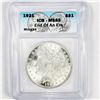 Image 1 : 1921 Morgan Silver Dollar ICG-MS65