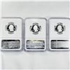 Image 2 : 2009-S Set (3) 25C Commemoratives NGC-PF70 UC