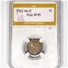 Image 1 : 1922 No D Wheat Cent PGA-XF45