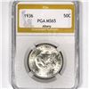 Image 1 : 1936 Albany Half Dollar PGA-MS65