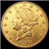 Image 1 : 1901-S $20 Gold Double Eagle UNCIRCULATED