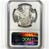 Image 2 : 1884-CC Morgan Silver Dollar NGC-MS62