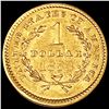 Image 2 : 1853 Rare Gold Dollar UNCIRCULATED