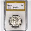 Image 1 : 1936-S Bay Bridge Half Dollar PGA-MS65+