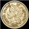 Image 1 : 1881 Nickel Three Cent NICELY CIRCULATED
