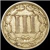 Image 2 : 1881 Nickel Three Cent NICELY CIRCULATED