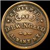 Image 1 : Union Flour Civil War Token ABOUT UNCIRCULATED