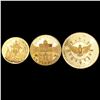 Image 2 : 1966 Vatican Gold 3 Coin Set CHOICE PROOF