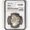 Image 1 : 1891-S Morgan Silver Dollar NGC-MS65