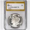 Image 1 : 1891-S Morgan Silver Dollar PGA-MS67 PL
