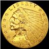1913 $2.50 Gold Quarter Eagle LIGHTLY CIRCULATED