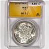 Image 1 : 1878 Morgan Silver Dollar ANACS-MS61