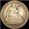 Image 1 : 1875 Seated Liberty Half Dollar NICELY CIRCULATED