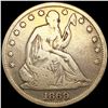 Image 1 : 1869 Seated Liberty Half Dollar NICELY CIRCULATED