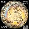 Image 1 : 1821 Cap Bust Dime UNCIRCULATED