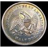Image 2 : 1839 Seated Liberty Half Dollar CHOICE AU