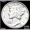 Image 1 : 1942/1 Mercury Silver Dime UNCIRCULATED