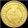 Image 2 : 1851 Rare Gold Dollar UNCIRCULATED