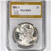 Image 1 : 1882-S Morgan Silver Dollar PGA-MS65