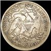 Image 2 : 1878 Seated Liberty Half Dollar NICELY CIRCULATED