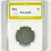 Image 1 : 1803 Draped Bust Large Cent PGA-AU50