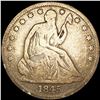 Image 1 : 1845 Seated Liberty Half Dollar NICELY CIRCULATED