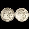 Image 1 : (2) Morgan Silver Dollars LIGHTLY CIRCULATED