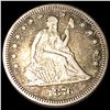 Image 1 : 1876 Seated Liberty Quarter LIGHTLY CIRCULATED