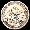 Image 2 : 1844 Seated Liberty Half Dollar NICELY CIRCULATED