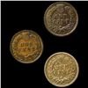 Image 2 : (3) Indian Head Cents