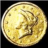 Image 1 : 1851 Rare Gold Dollar NICELY CIRCULATED