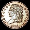 Image 1 : 1834 Classic Head Half Cent CLOSELY UNCIRCULATED