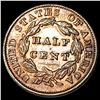 Image 2 : 1834 Classic Head Half Cent CLOSELY UNCIRCULATED
