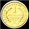 Image 2 : 1853 Rare Gold Dollar LIGHTLY CIRCULATED